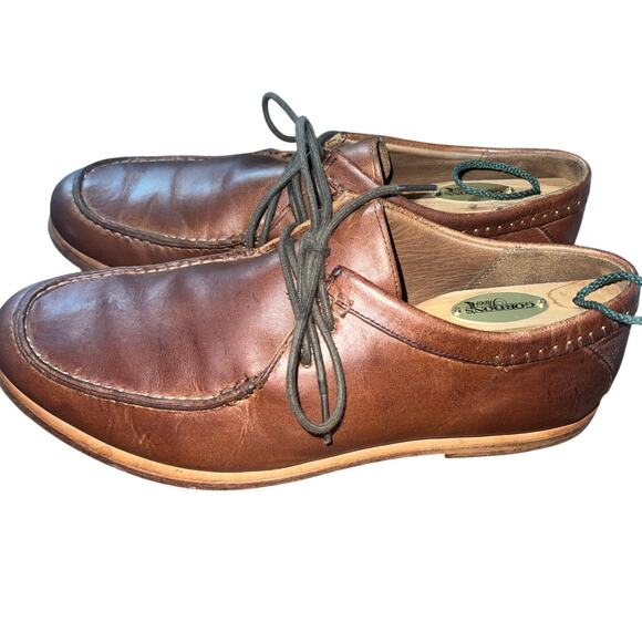 Timberland Men’s Sz 9M Tauk Point Moc Toe Derby Russet Brown main image 14